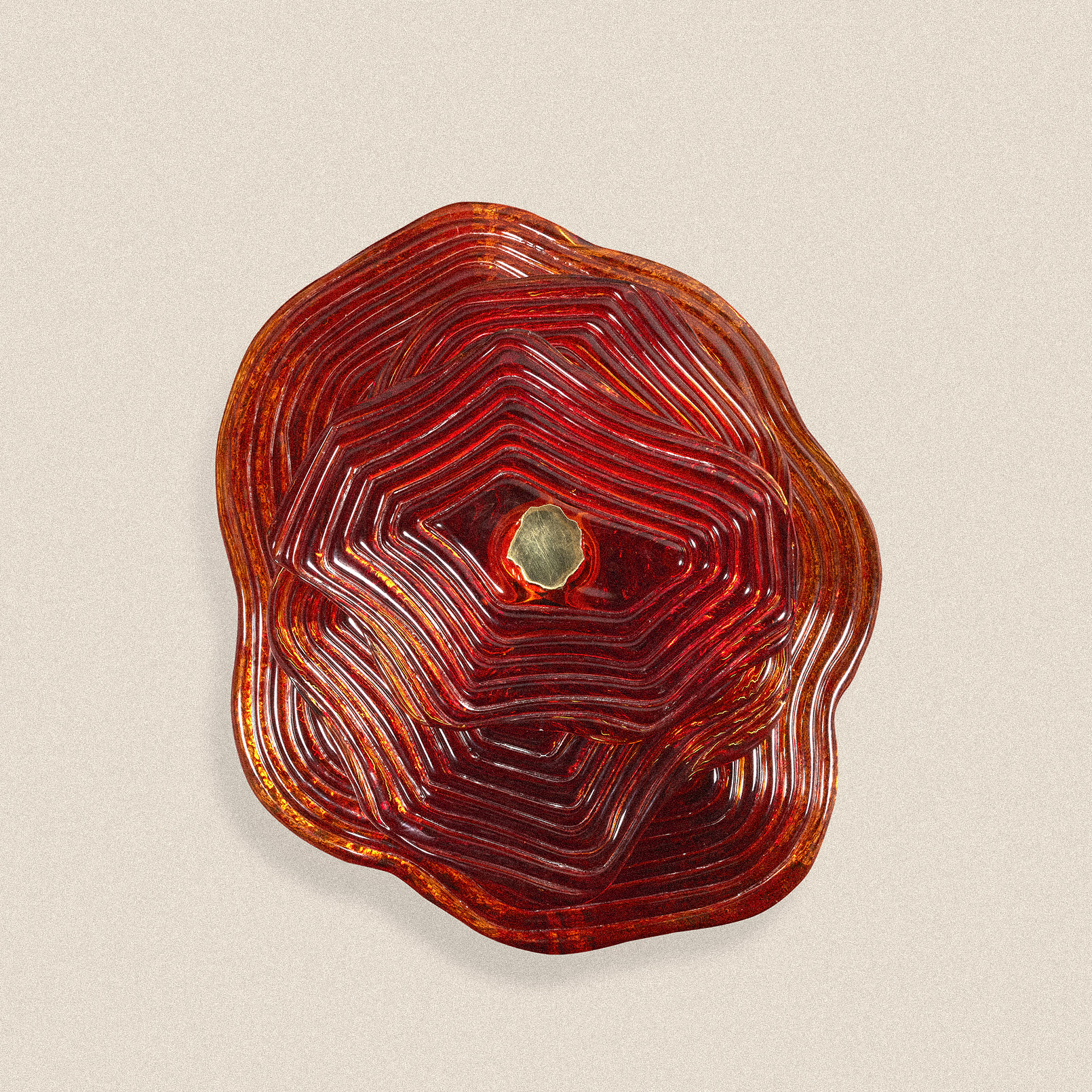 Applique Capucine Rouge