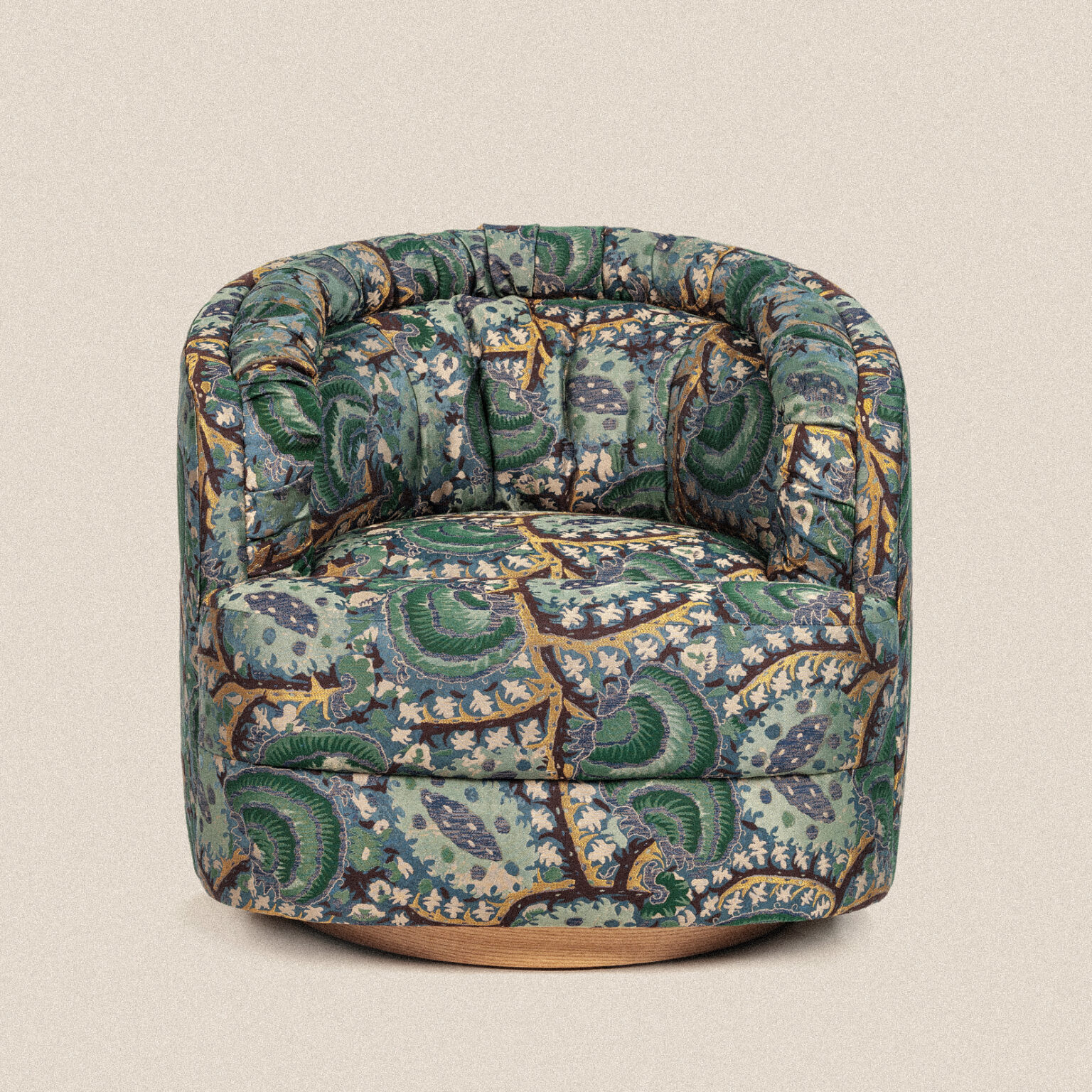 01. Fauteuil Colosseo Paon copie