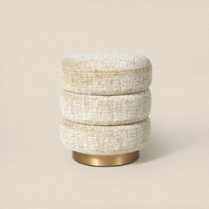 Pouf Babylone Blanc