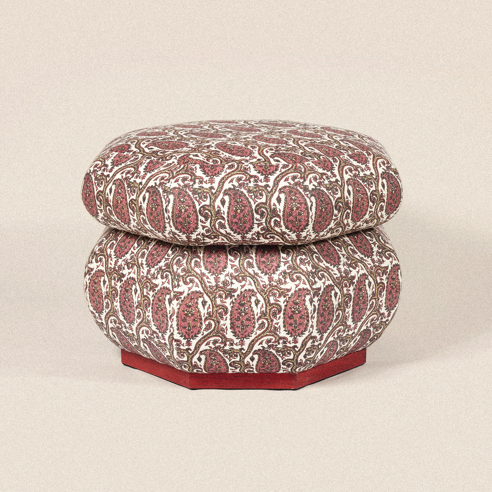 Pouf Byzance Cachemire