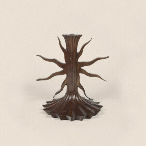 Bougeoir Sana Marron