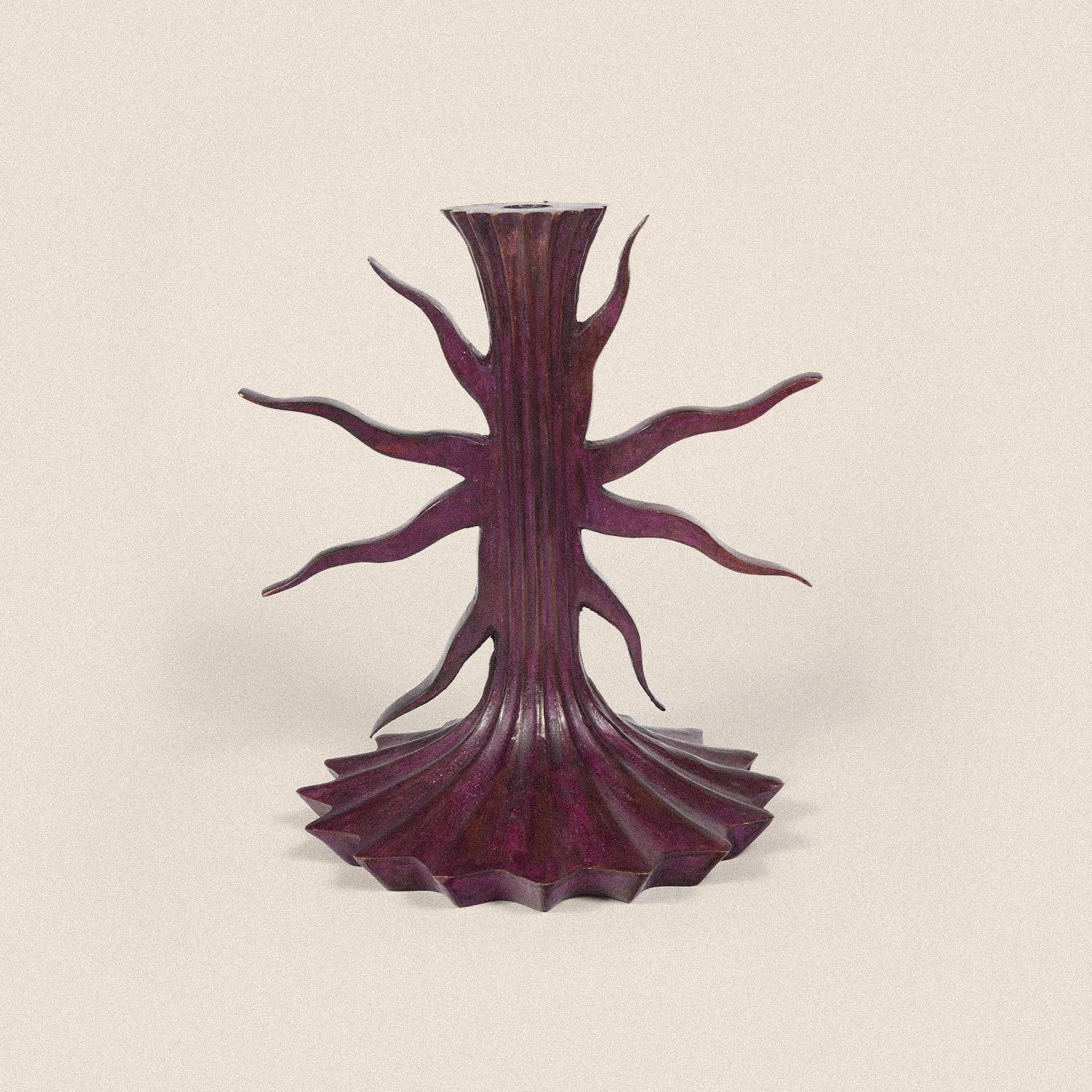 Bougeoir Sana Violet