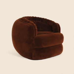 Fauteuil Rome Chocolat
