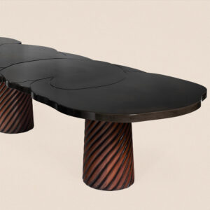 Table Nenuphar Noire